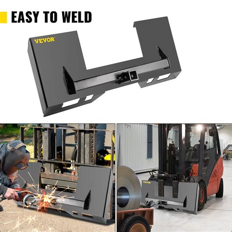 skid steer latch plate|universal skid steer mount plate.